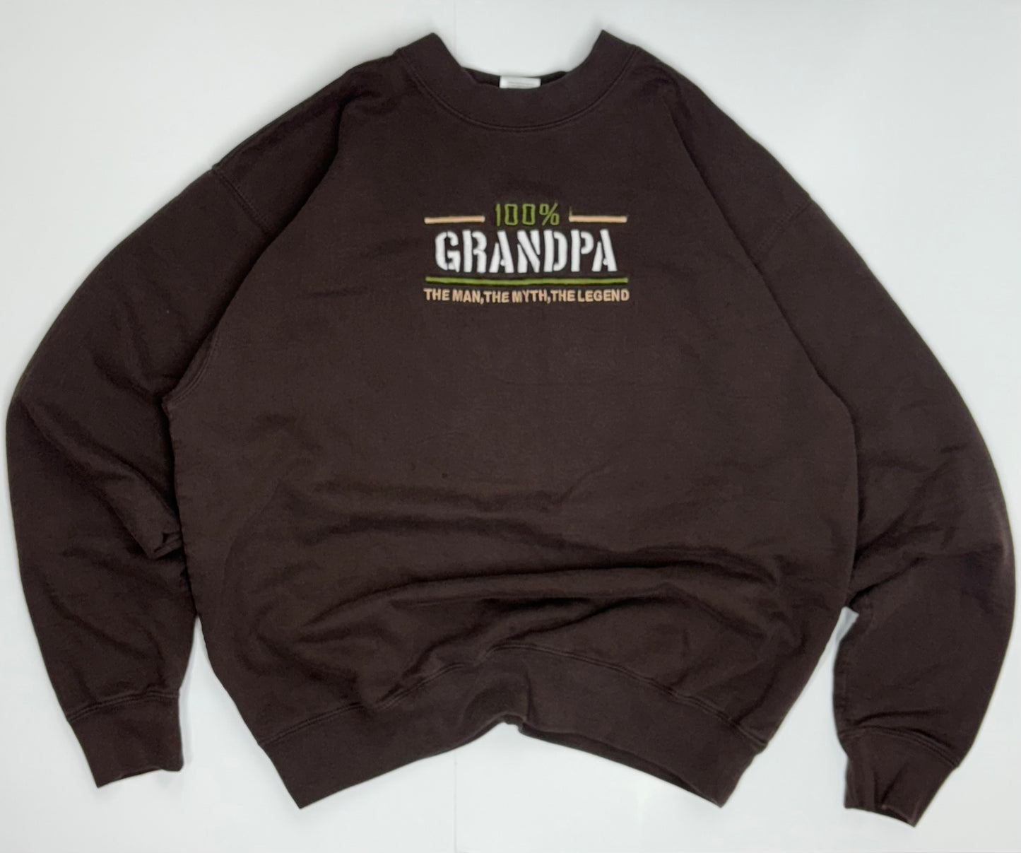 90s "100% Grandpa" MC Sport Crewneck Sweatshirt