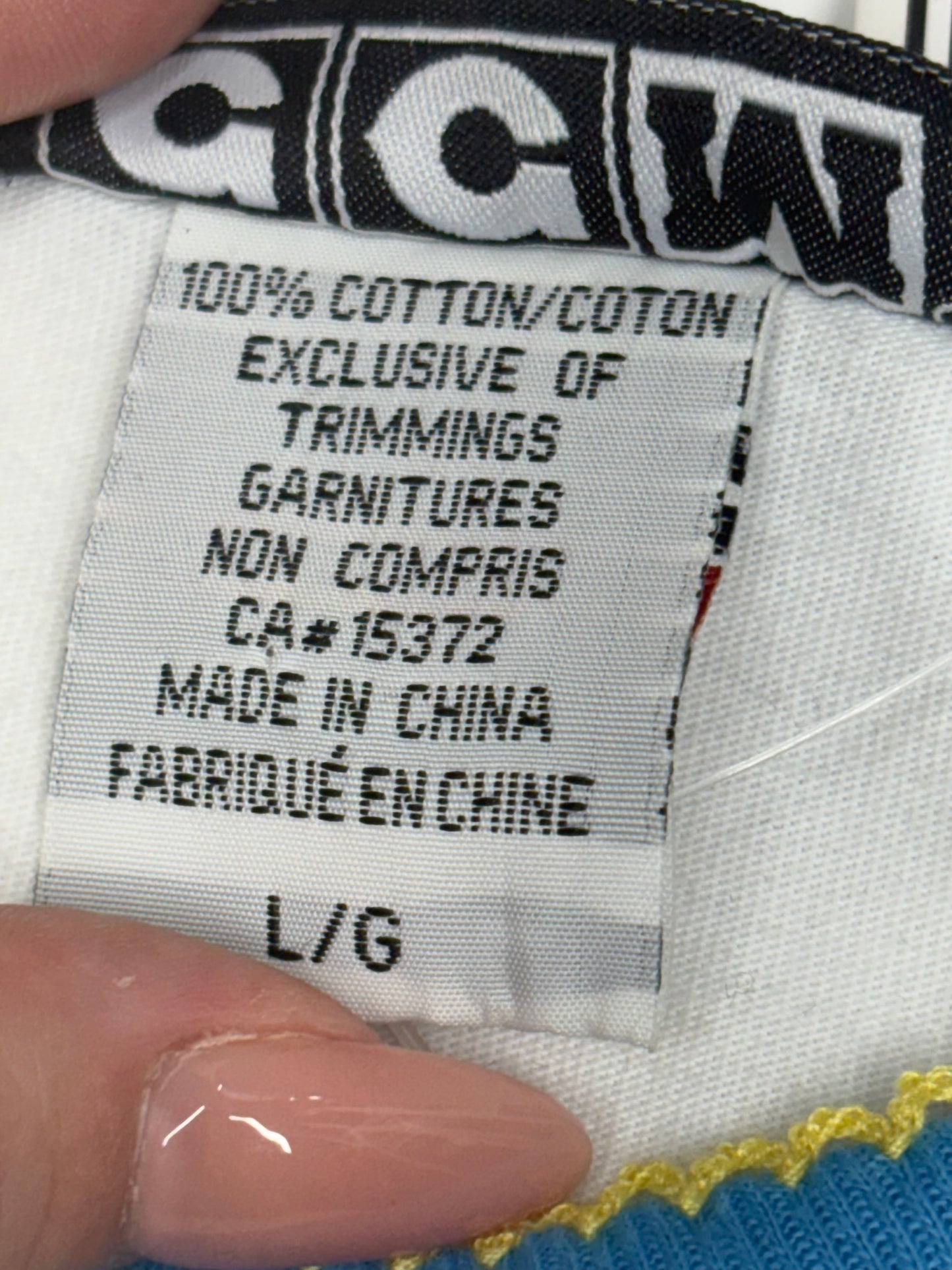Angel embroidered CCM tee