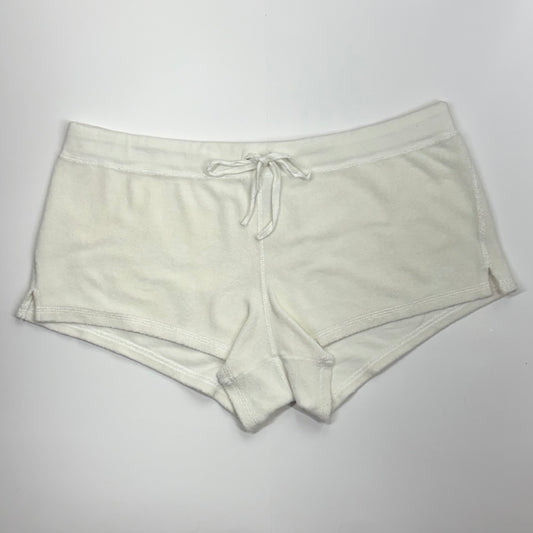 Roots White Terrycloth Shorts