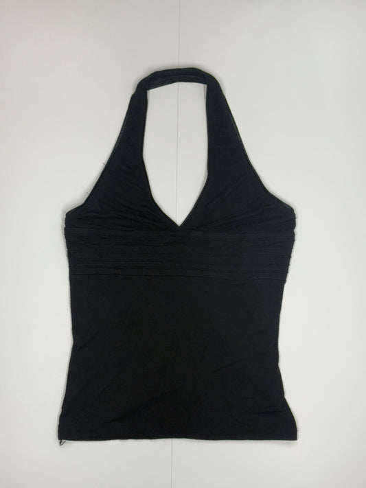 Black Costa Blanca Halter Top