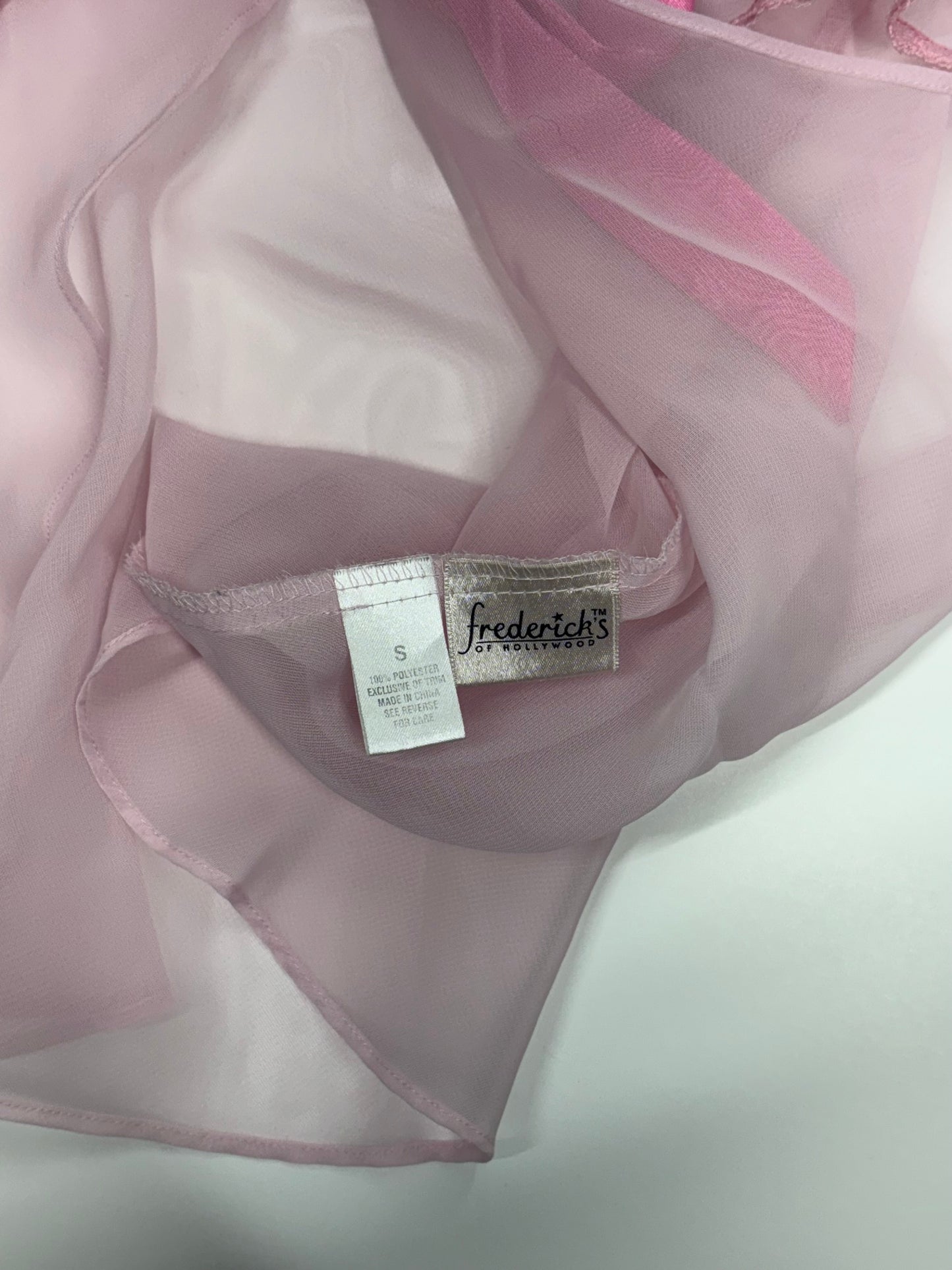 Tie Front Babydoll Top By Fredrick’s Of Hollywood