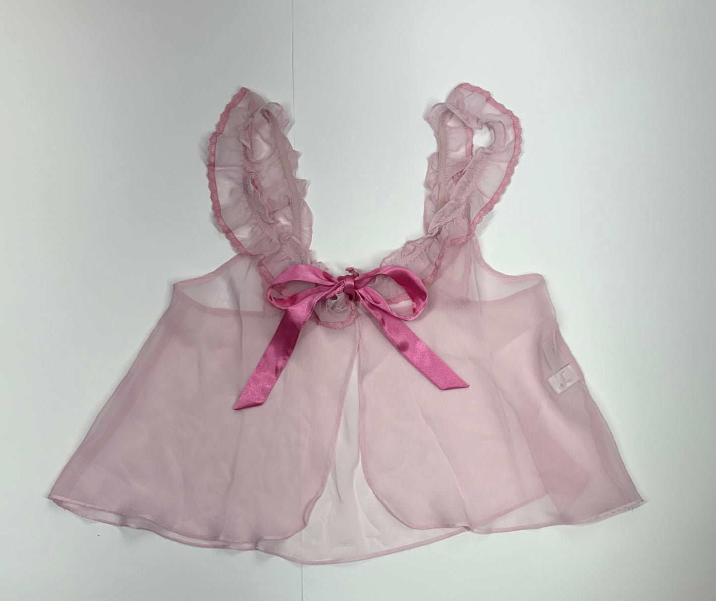 Tie Front Babydoll Top By Fredrick’s Of Hollywood