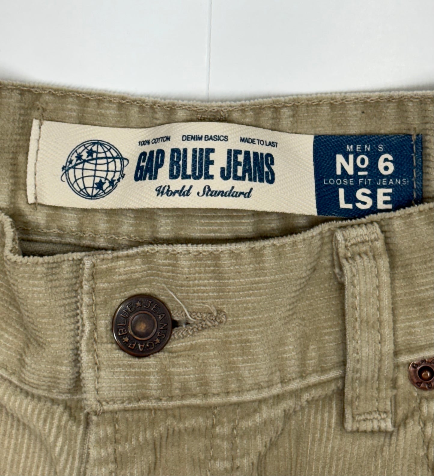 Gap Corduroy Loose Fit Trousers