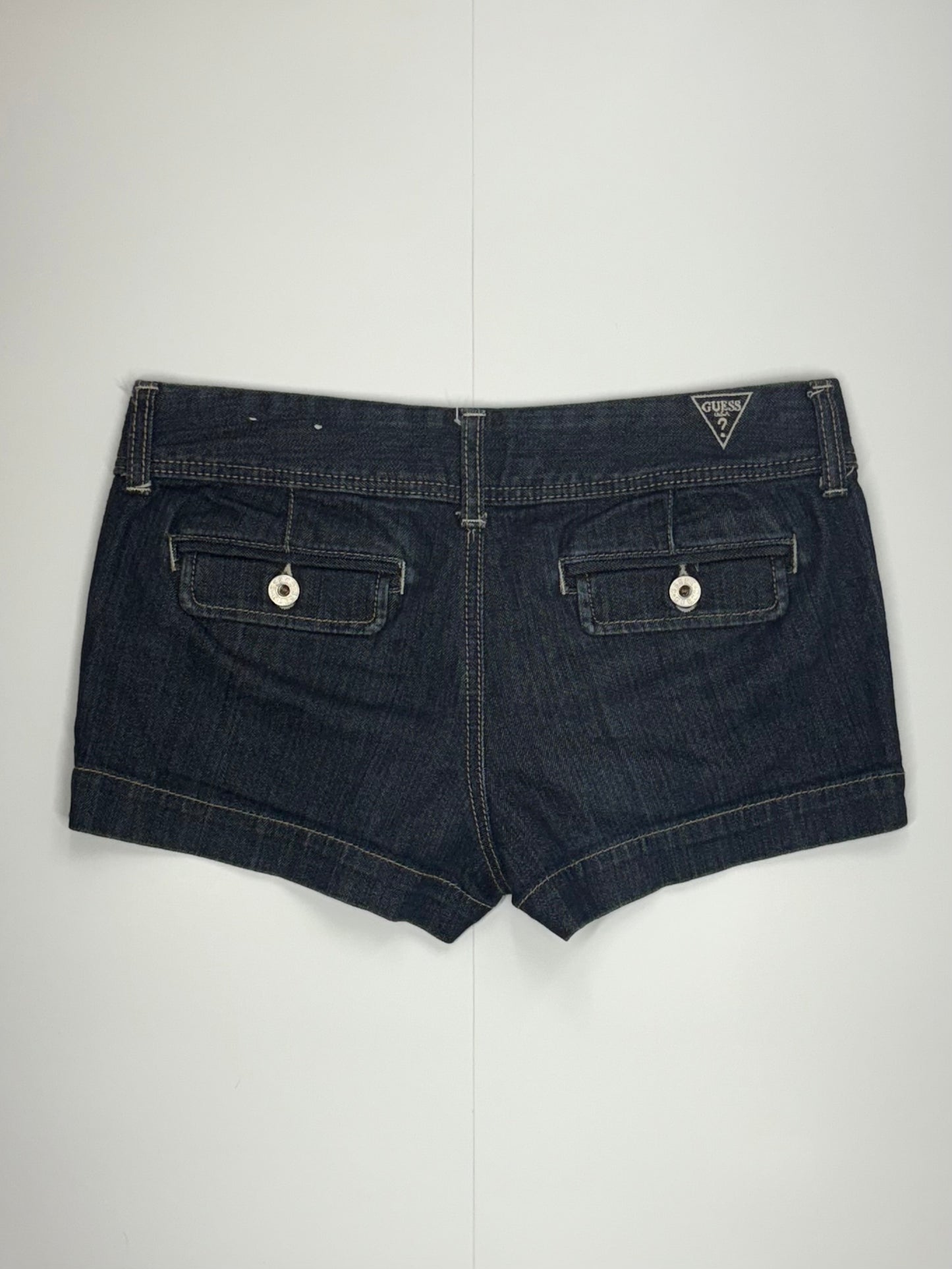 Guess micro mini denim shorts