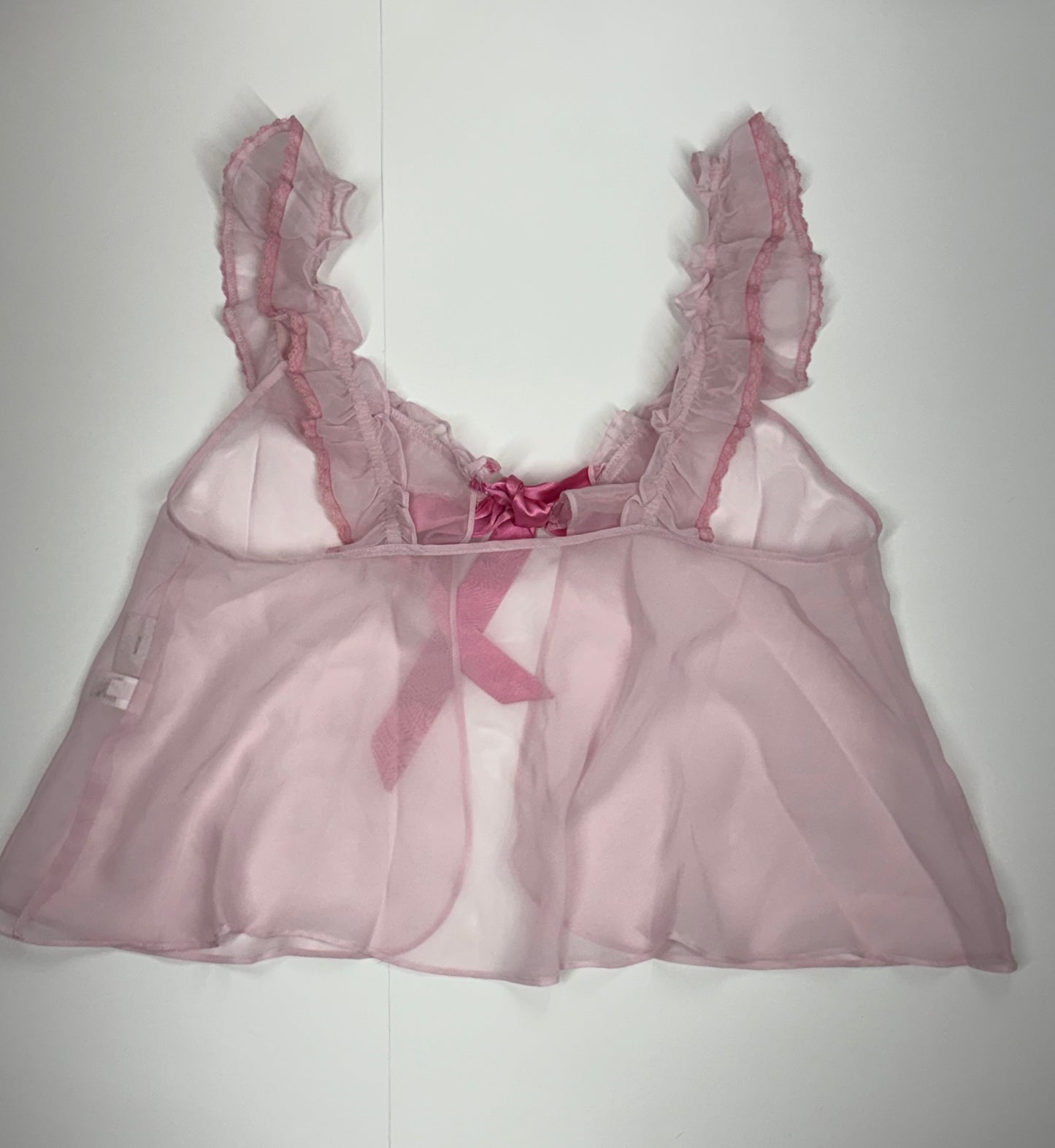 Tie Front Babydoll Top By Fredrick’s Of Hollywood