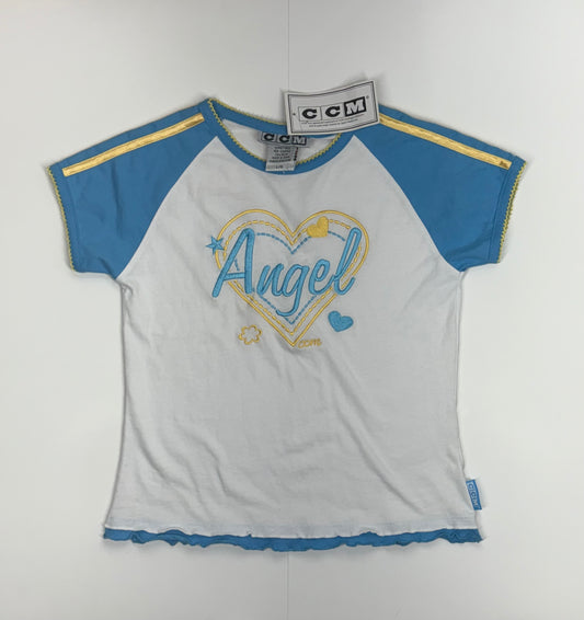 Angel embroidered CCM tee
