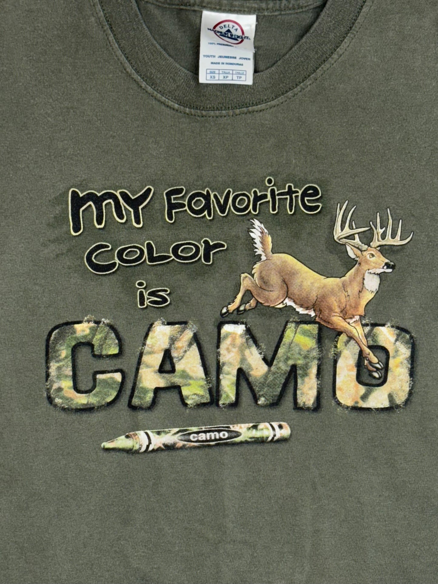 “My favourite color is camo” - Youth Tee