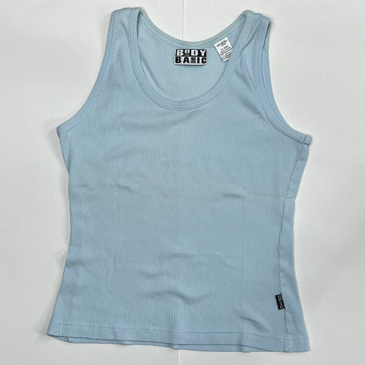 90’s basic blue tank